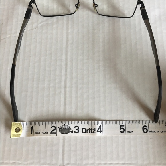 Ray-Ban Black and Silver Eyeglasses Frames Only XXL - Picture 9 of 11